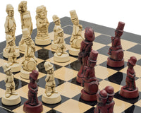 Berkeley Chess Movie Stars Black Cardinal Grand Schaakset