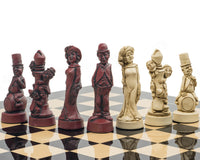 Berkeley Chess Movie Stars Black Cardinal Grand Schaakset