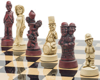 Berkeley Chess Movie Stars Black Cardinal Grand Schaakset
