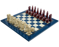 Berkeley Chess Scottish Cardinal Blue Schaakset