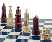 Berkeley Chess Scottish Cardinal Blue Schaakset