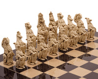 De Berkeley Chess Royal Beasts Black Cardinal grote schaakset