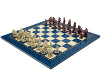 Berkeley Chess Alice in Wonderland Schaakset — Cardinal Blue