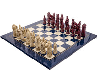 Berkeley Chess Roman Blue Cardinal Schaakset