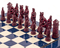 Berkeley Chess Roman Blue Cardinal Schaakset