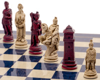 Berkeley Chess Roman Blue Cardinal Schaakset