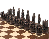 De Berkeley Chess Elizabethan Russet- en Palisander Grand Schaakset