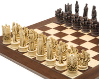 De Berkeley Chess Elizabethan Russet- en Palisander Grand Schaakset