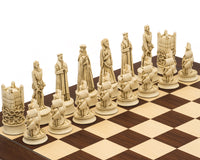 De Berkeley Chess Elizabethan Russet- en Palisander Grand Schaakset