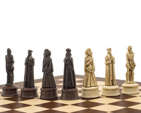 De Berkeley Chess Elizabethan Russet- en Palisander Grand Schaakset