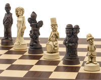 De Berkeley Chess Movie Stars Russet- en Palisander Grand-schaakset