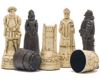De Berkeley Chess English Russet & Walnut-schaakset