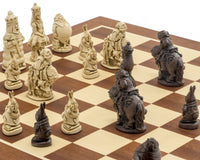 Berkeley Chess Alice in Wonderland Russet & Mahogany Schaakset