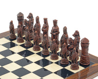De Berkeley Chess Camelot metaal- en palissander-schaakset