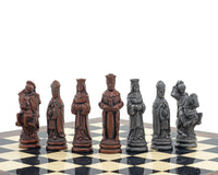De Berkeley Chess Camelot metaal- en palissander-schaakset