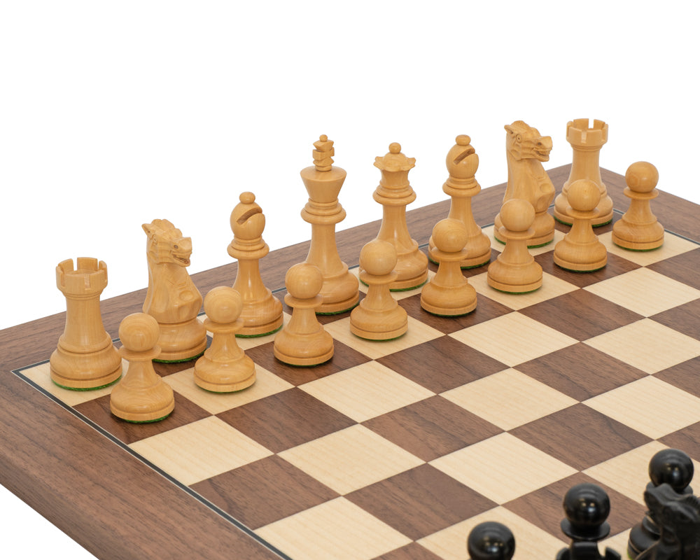 De Executive Walnoot Luxe Schaakset