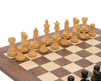 Executive Walnoot Luxe Schaakset