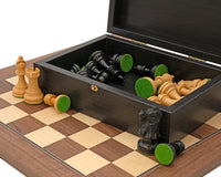 Executive Walnoot Luxe Schaakset