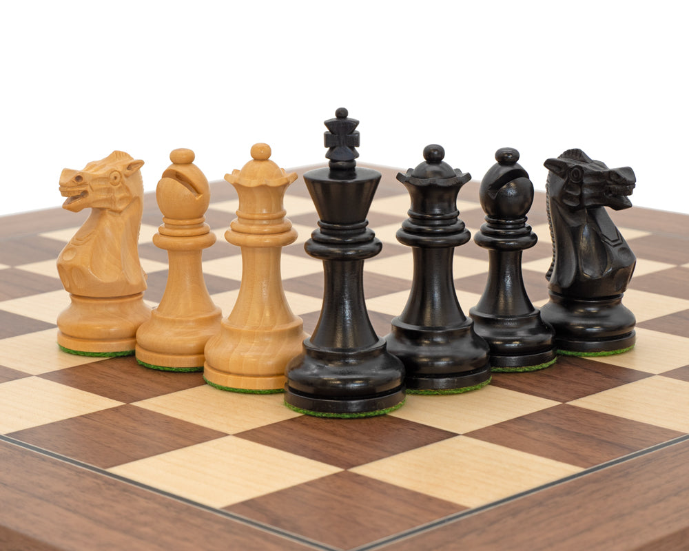 De Executive Walnoot Luxe Schaakset