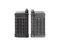 Skyline Premium metalen schaakstukken - San Francisco-editie