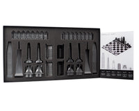 Skyline Premium metalen schaakstukken - San Francisco-editie